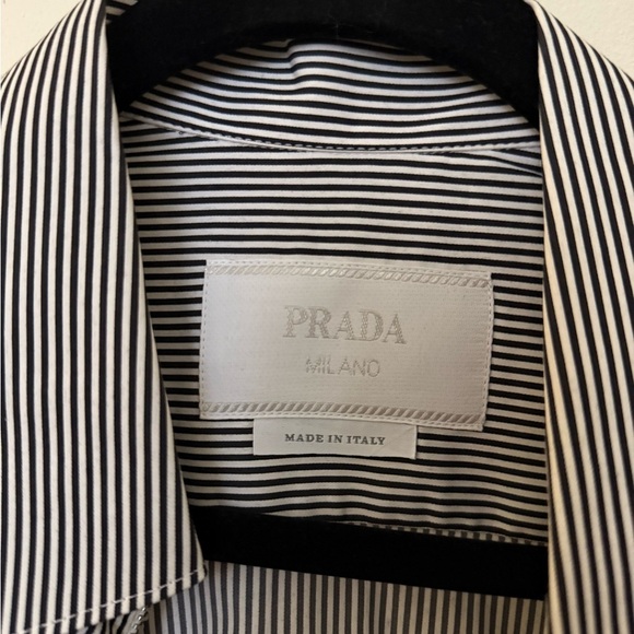 NEVER WORN Prada Men’s Striped Zip Up - Picture 3 of 6